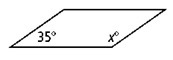 11. Find the value of x in the parallelogram below.-example-1