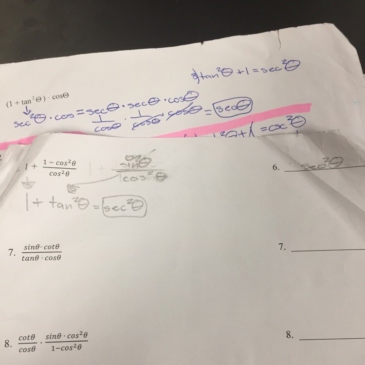 Simplifying trigonometric expressions help?-example-1