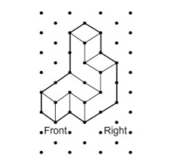 How many cubes are needed to build this structure? 8 7 10 9-example-1