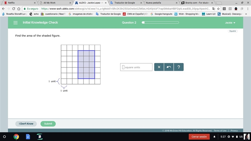 Find the area of the shaded figure. plis help.!!!!-example-1