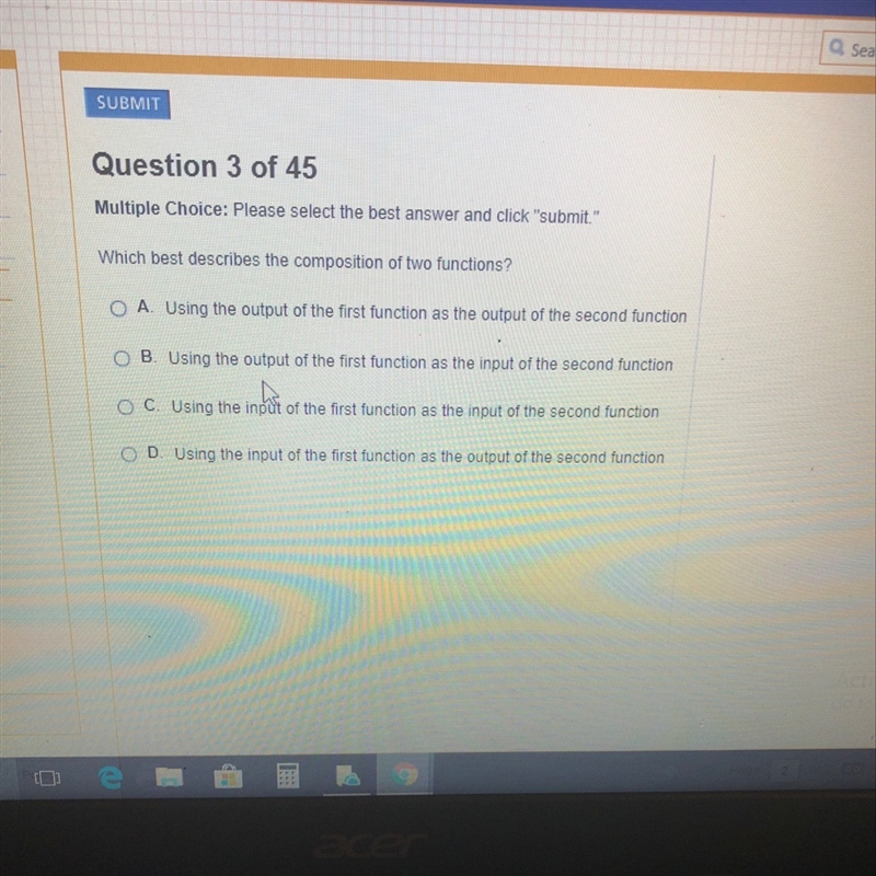 Which best describes the composition of two functions-example-1