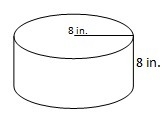 Find the volume of the cylinder. (use 3.14 for pi and round to the nearest tenth) A-example-1