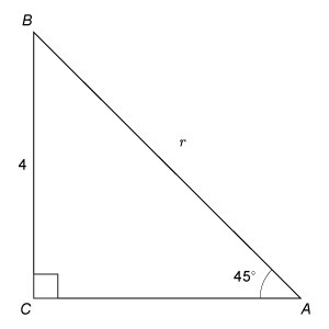 What is the value of r? Enter your answer, as an exact value, in the box.-example-1