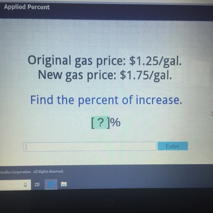 Please help find the percent of increase?!-example-1