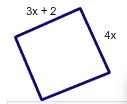 Find the area of the square.-example-1