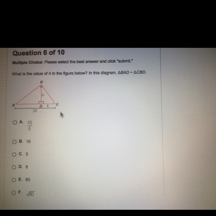 How do I solve for h-example-1