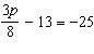 A: -27 B: -32 C: -45 D: -101 (1)/(3)-example-1