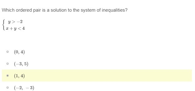 Please help me with problem 1 of Systems of Linear Inequalities-example-1