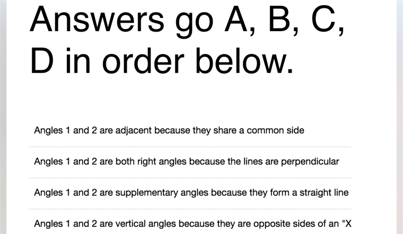 Which of the following is a valid reason for stating that <1 ~ <2? Look at the-example-2