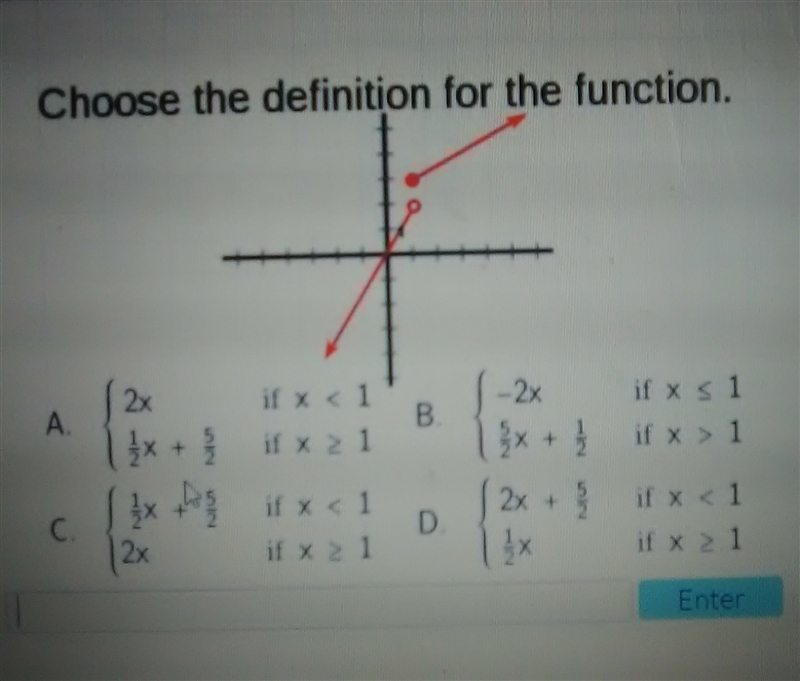 HELP ME! SOMEBODY SMART Choose the definition for the function.-example-1