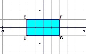 If rectangle DEFG is dilated by a scale factor of 3 with a dilation center of (0, 0), what-example-1