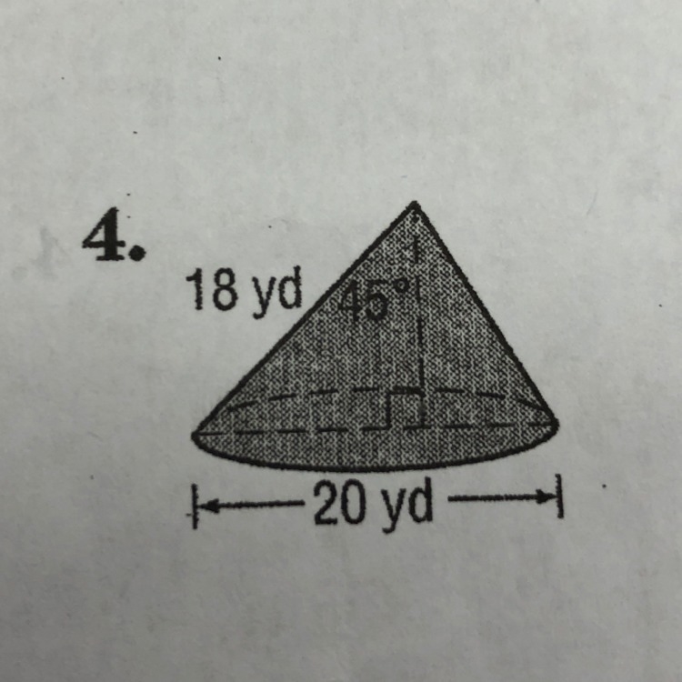 Show work Find the volume Round to the nearest tenth-example-1