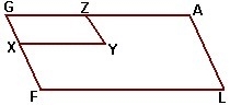 Given: FLAG is GXYZ is answer choices more than one Segment GZ Segment GX Segment-example-1