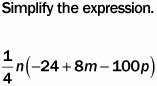 A) –6n + 2mn – 25np B) –6n + 2m – 25np C) –6n – 2mn + 25np D) –24n + 8mn – 100np-example-1