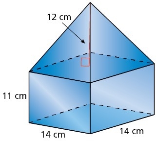 One cubic centimeter of sand weighs 1.9 grams. Find the amount of sand that the sandcastle-example-1