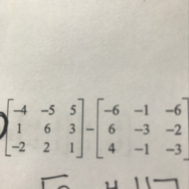 How do I find the answer to this matrix?-example-1