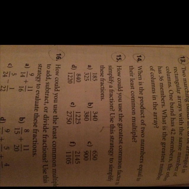 How can you use greatest common factor to simplify a fraction? Question #15-example-1