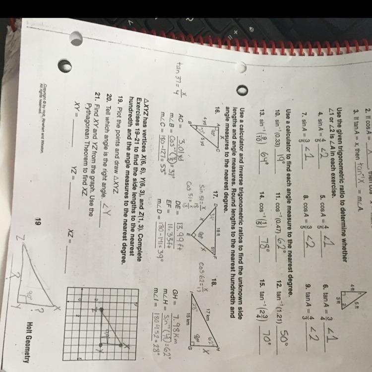 How do I solve #21???? Please don't just give me the answer.... tell me how u got-example-1