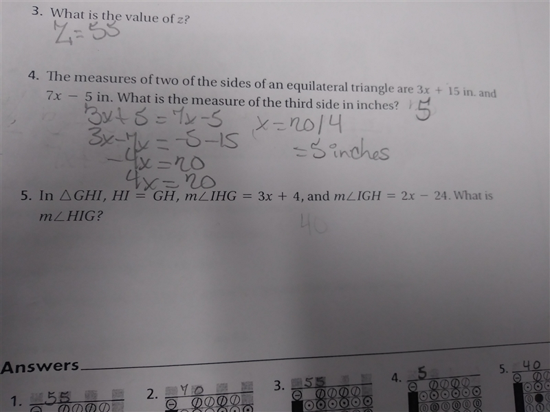 In GHI, HI = IHG =3x + 4, and IGH = 2x - 24. What is HIG?-example-1