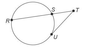 In the figure, line TU is tangent to the circle at point U. Use the figure to answer-example-1