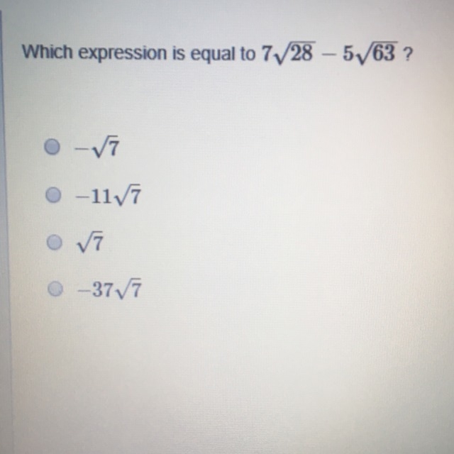 Which expression is equal to...?-example-1