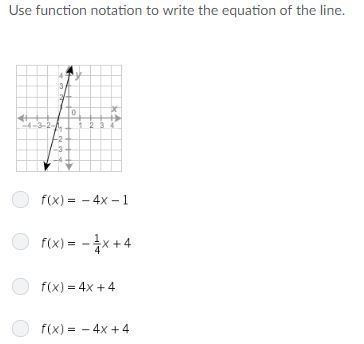 Use function notation to write the equation of the line.-example-1