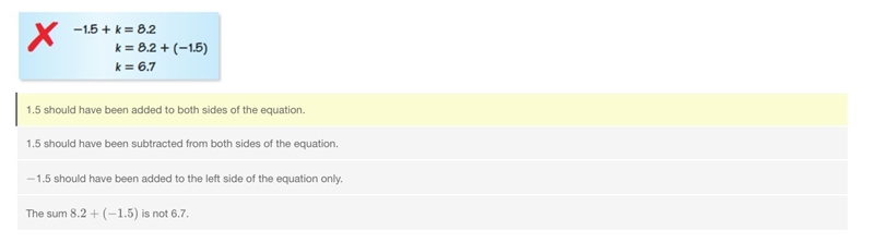 Describe the error in solving the equation. Find the correct solution. Write your-example-1