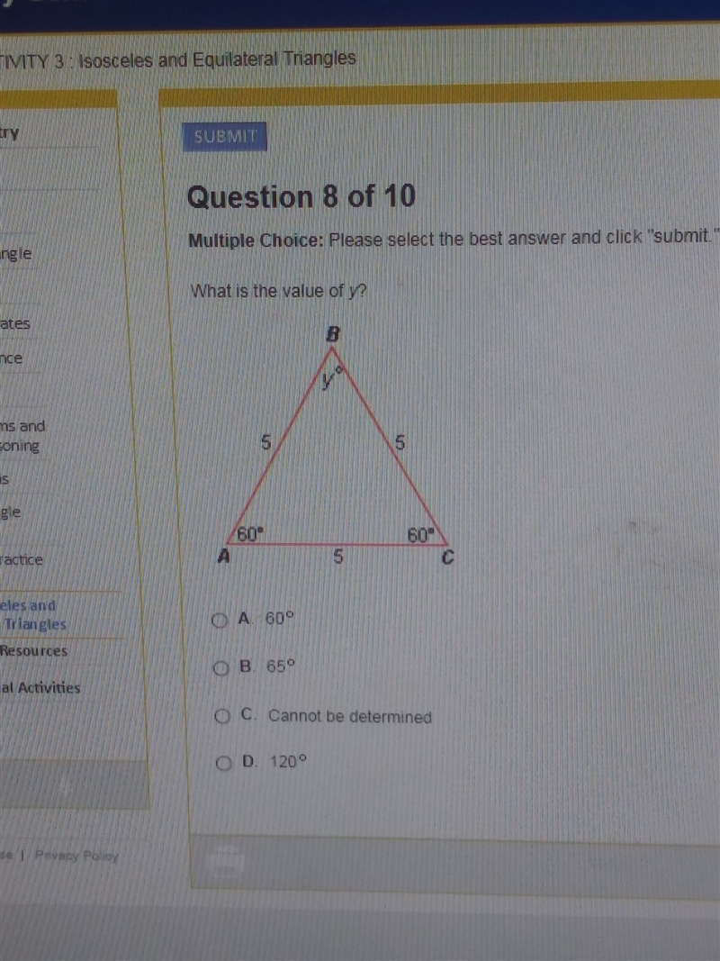 What is the value of Y-example-1