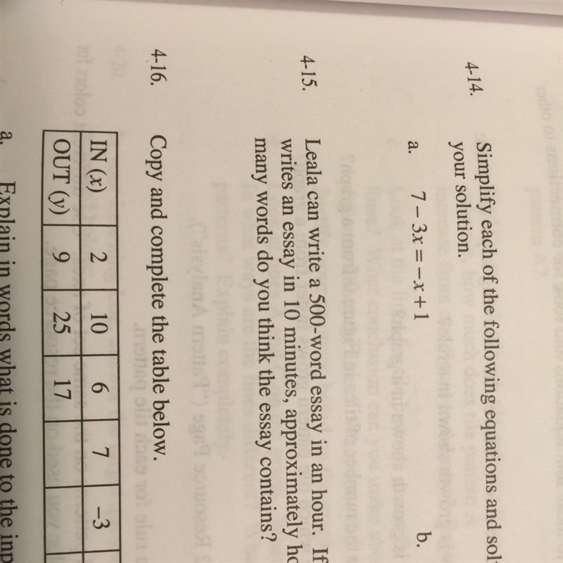 Please help I'm trying to figure out 4-15 but i don't know how to.-example-1