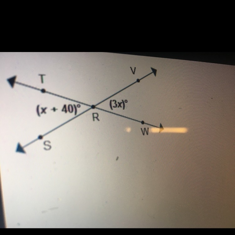 What is the value of x? 20 35 60 70-example-1