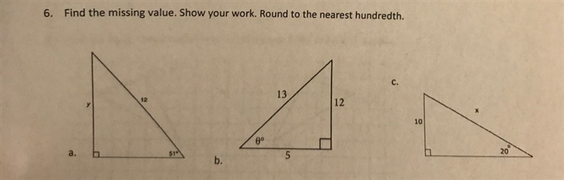 Please help finding the missing values and please show all your work on how you got-example-1