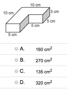 PLEASE HURRY QUICK!!! What is the surface area of the figure? thanks-example-1