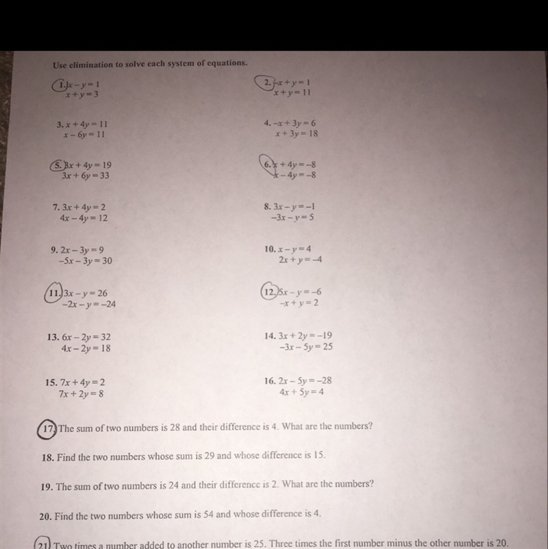 Algebra 1. Please show work.-example-1