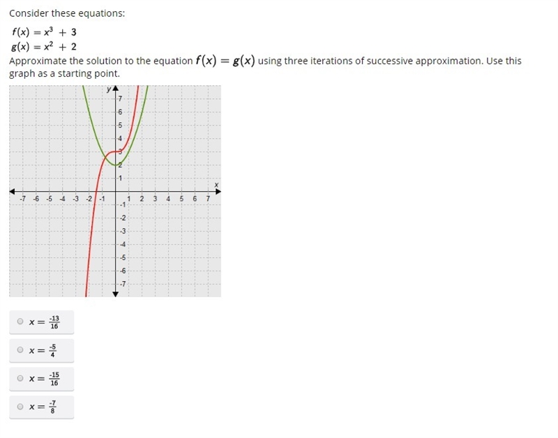 Quick math graph question. Multiple choice. Please help.-example-1