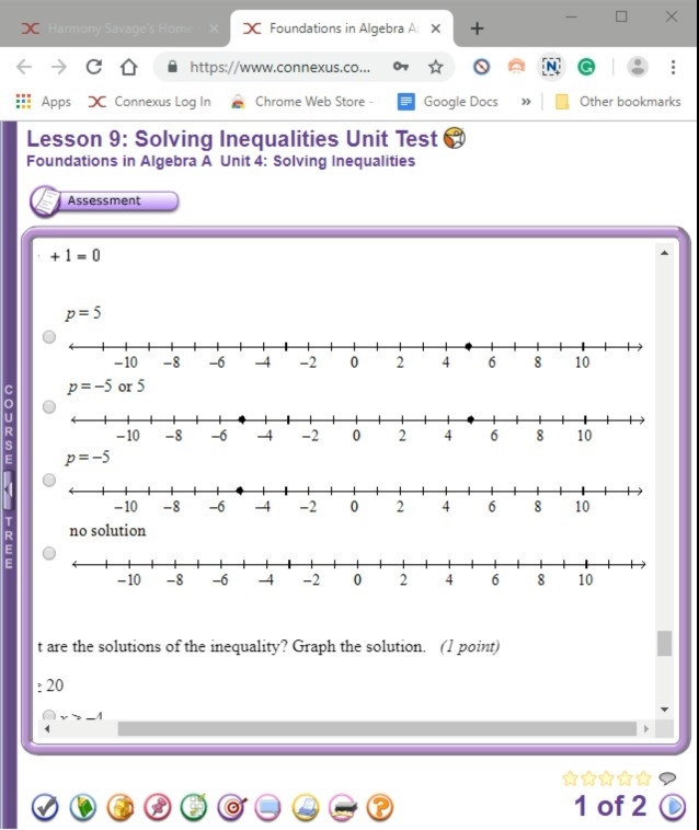 Please help! 16. What are the solutions of the compound inequality? Graph the solutions-example-4