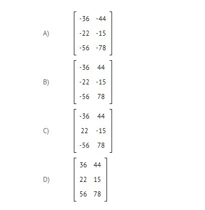 The two matrices show the cost of three different electronics prices (rows) at two-example-2