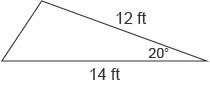 The figure shows the dimensions of the side panel of a skateboard ramp. What is the-example-1