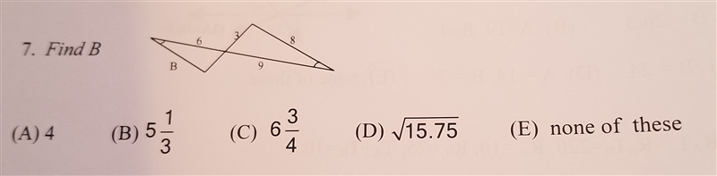 Someone please show me how to find B, thanks.-example-1