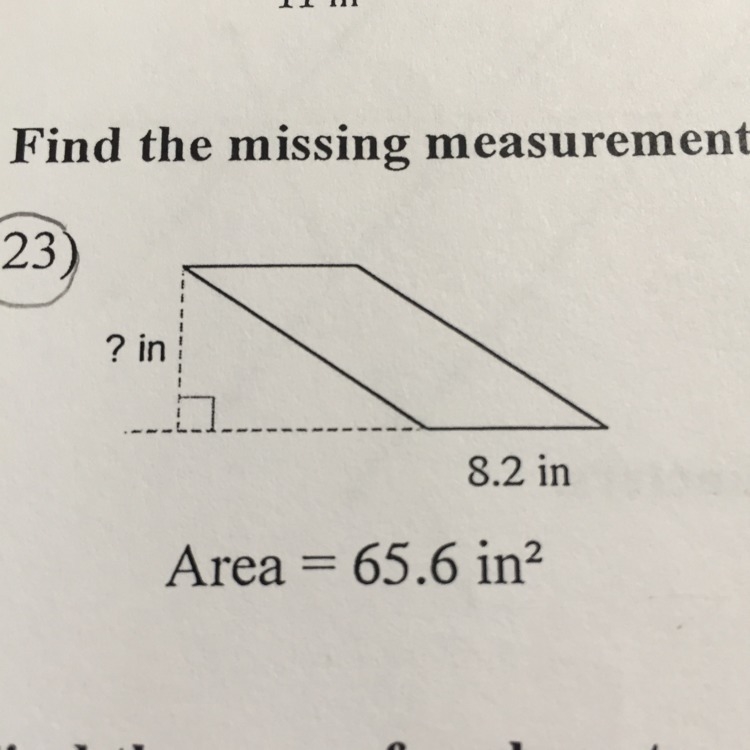 How do I find this missing measurement?-example-1