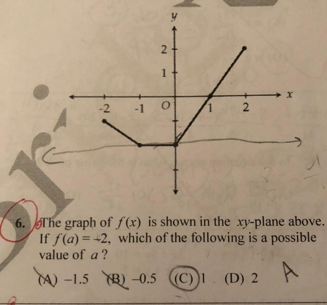 Why is the answer for #6 A?-example-1