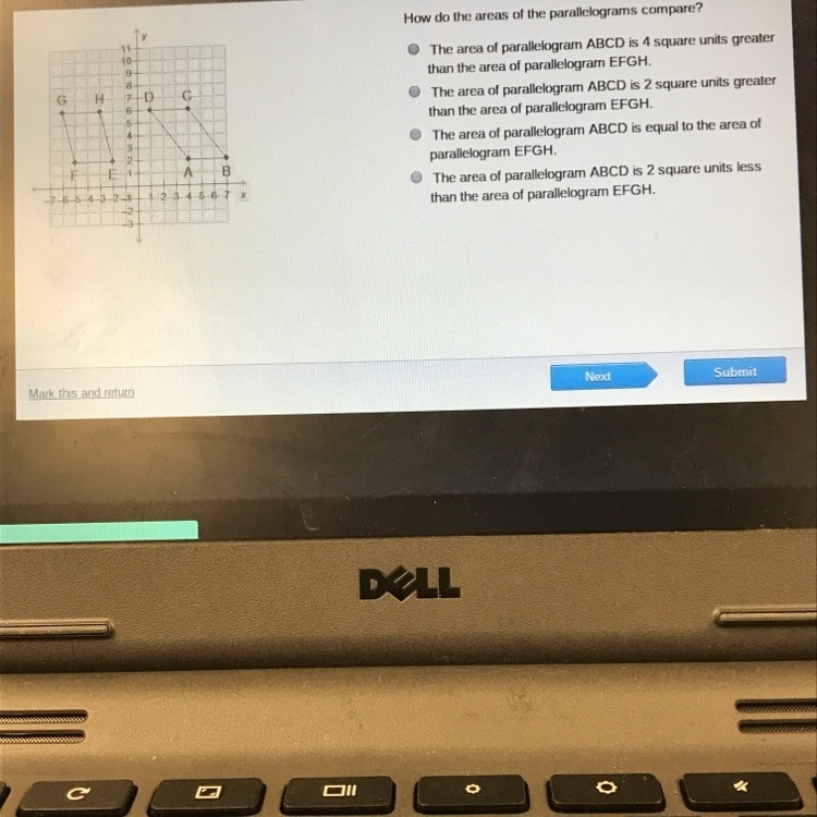 How do the areas of the parallelograms compare?-example-1