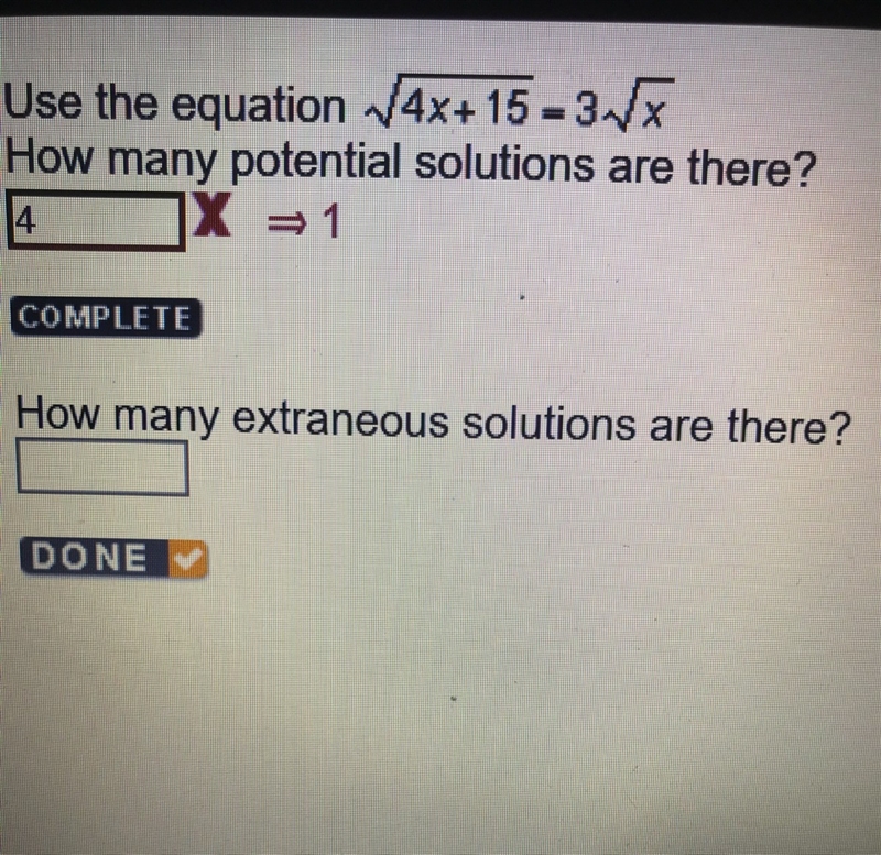 How many extraneous solutions are there ?-example-1