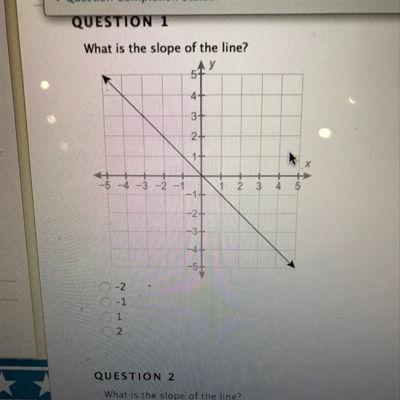 What is the slope of the line-example-1