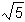 What is the length of the unknown leg in the right triangle? a. √(5) b. 5m c. √(45) d-example-2