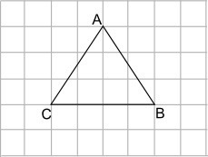 Which statement best describes the area of Triangle ABC shown below? A.It is twice-example-1