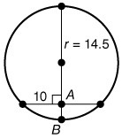 What is the length of AB?-example-1