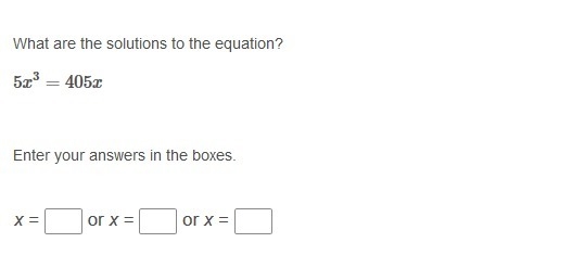 PLEASE HELP ASAP!!! CORRECT ANSWER ONLY PLEASE!!! What are the solutions to the equation-example-1