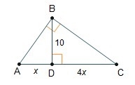 What is the value of x? A. 2 Units B. 3 Units C. 5 Units D. 8 Units-example-1