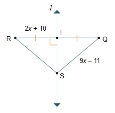 In the diagram, TQ is 18 units in length. What is the length of RS? 16 units 18 units-example-1