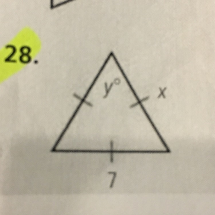 Find the values of x and y-example-1